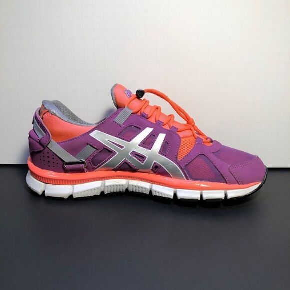 Womens ASICS Gel Synthesis Purple Training Shoes / Size 7 - Picture 6 of 10
